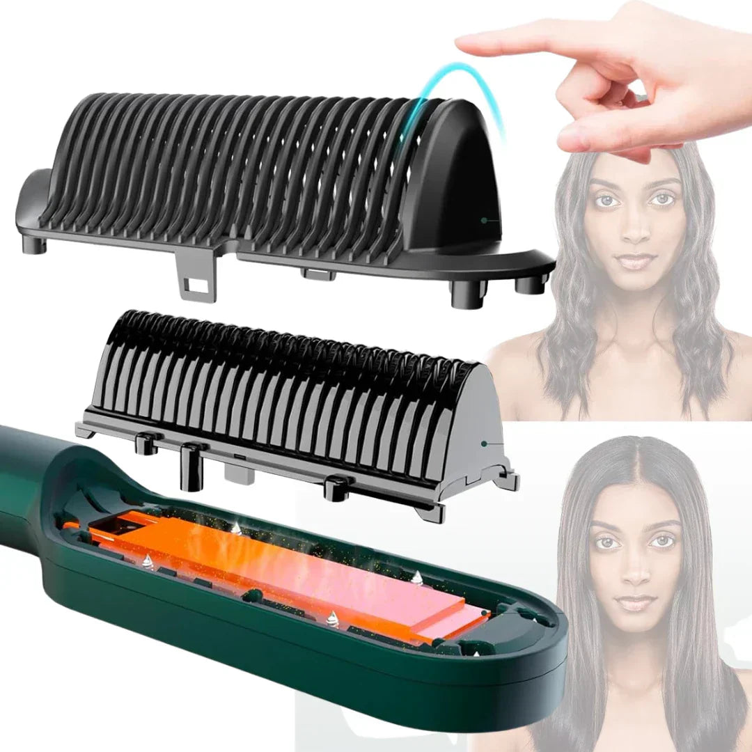 Cepillo Alisador  Nova Pro - Cuidado Capilar Aguacate