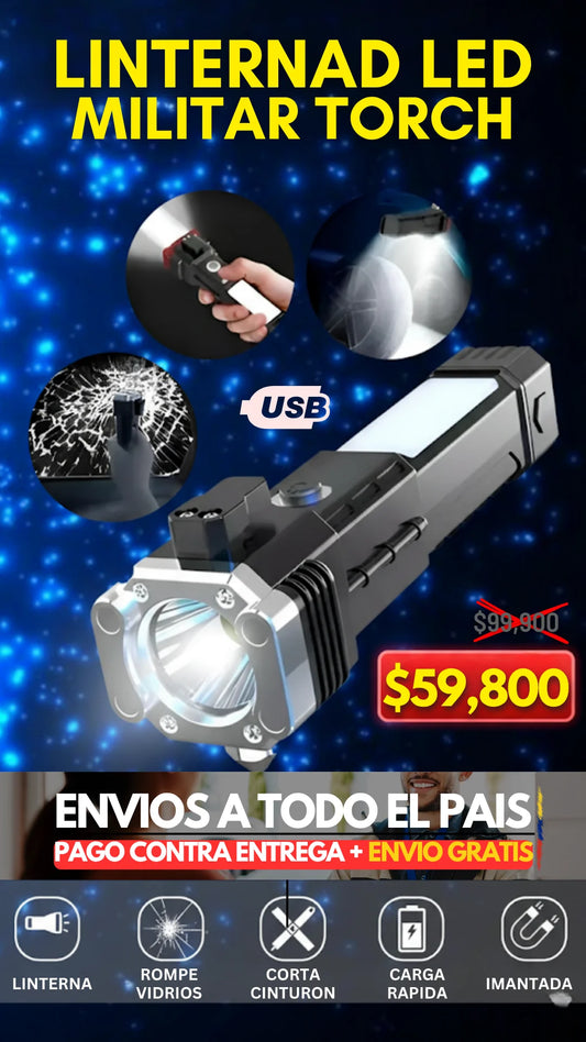 LINTERNA LED SECURITY