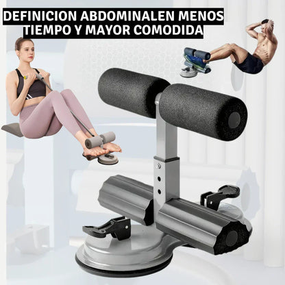 Soporte De Entrenamiento Abdominal CoreGrip + Elástico 4 Bandas