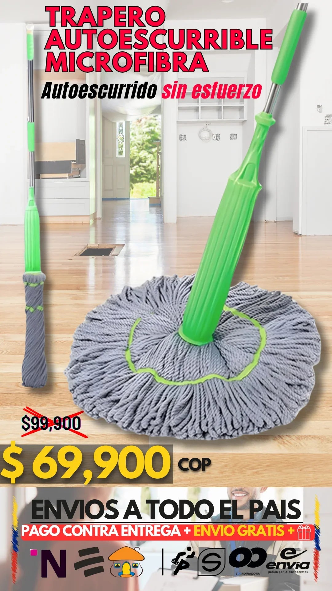 TRAPERO AUTOESCURRIBLE MICROFIBRA PREMIUM