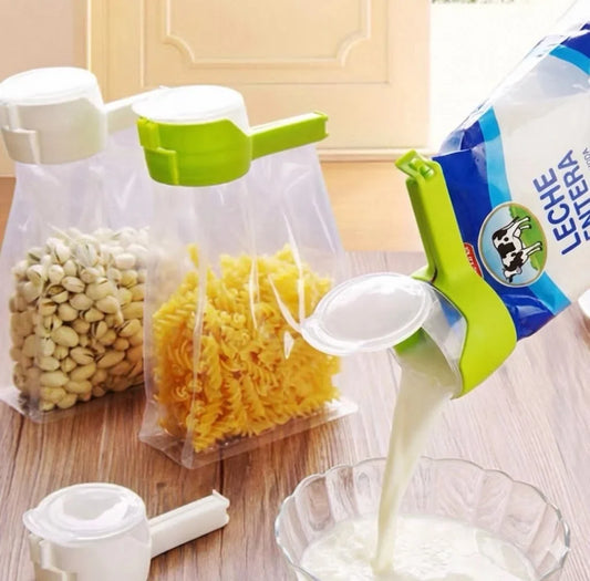 Sellador de Bolsas con Tapa.